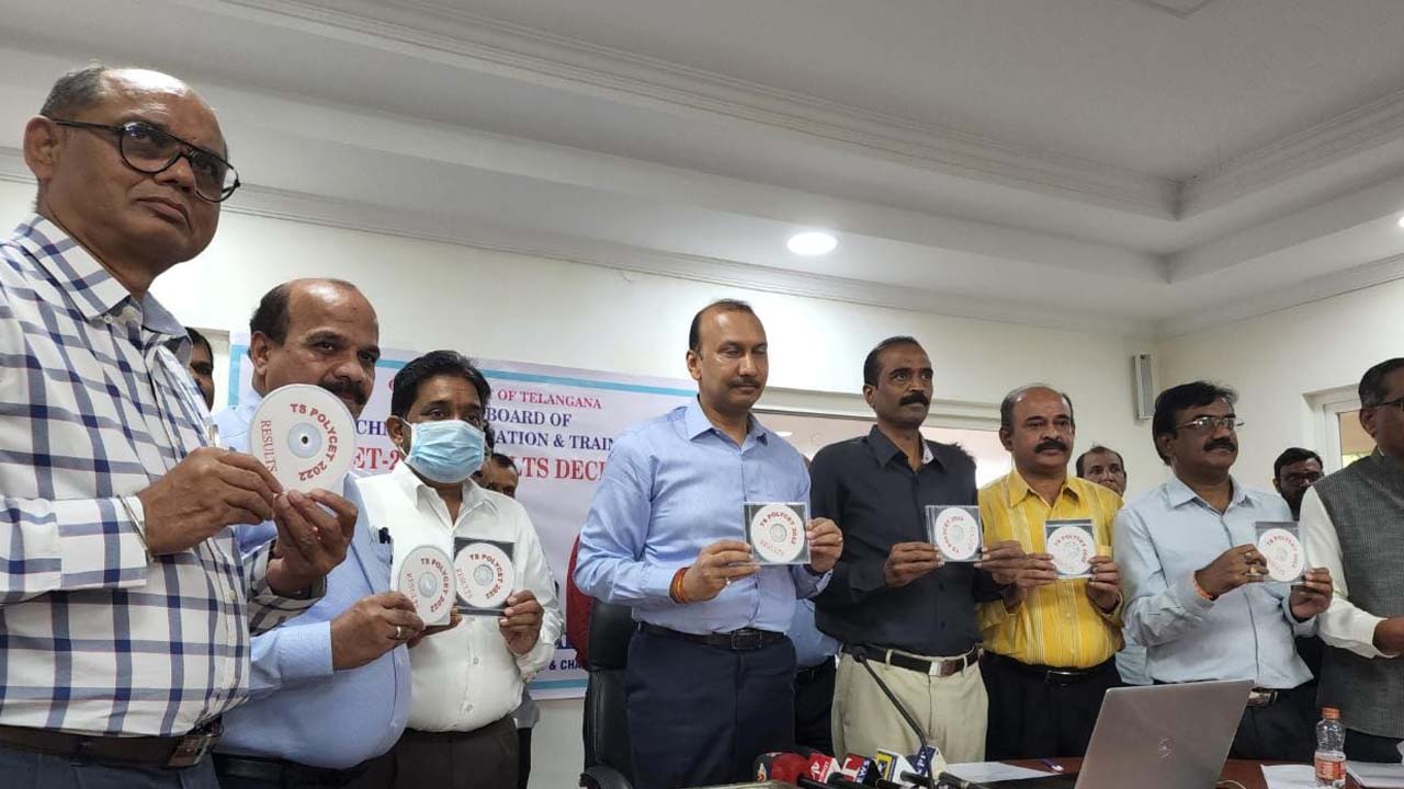 TS Polycet Results 2022: పాలిసెట్​ ఫలితాలు విడుదల.. బాలికలదే పైచేయి..