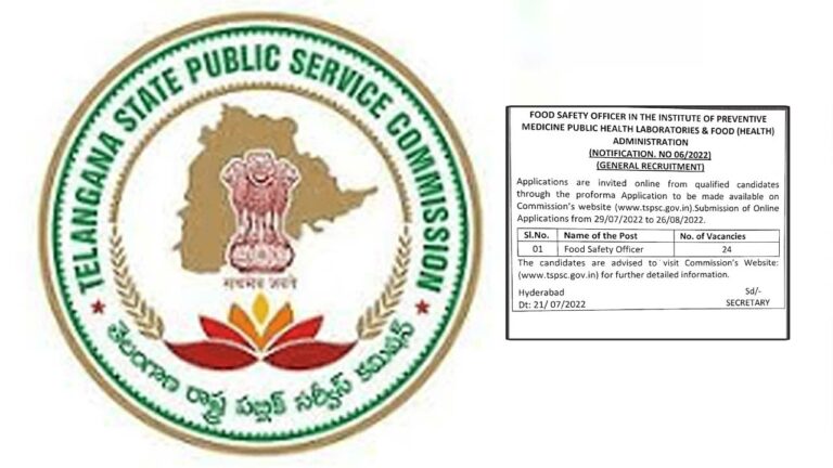 TSPSC Notification: నిరుద్యోగులకు గుడ్‌న్యూస్‌.. మరో నోటిఫికేషన్‌ వచ్చేసింది..