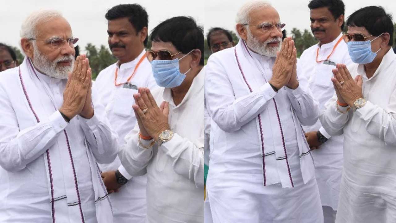 Ambika Krishna: మోదీ పర్యటనలో అంబికా గుబాళింపు!