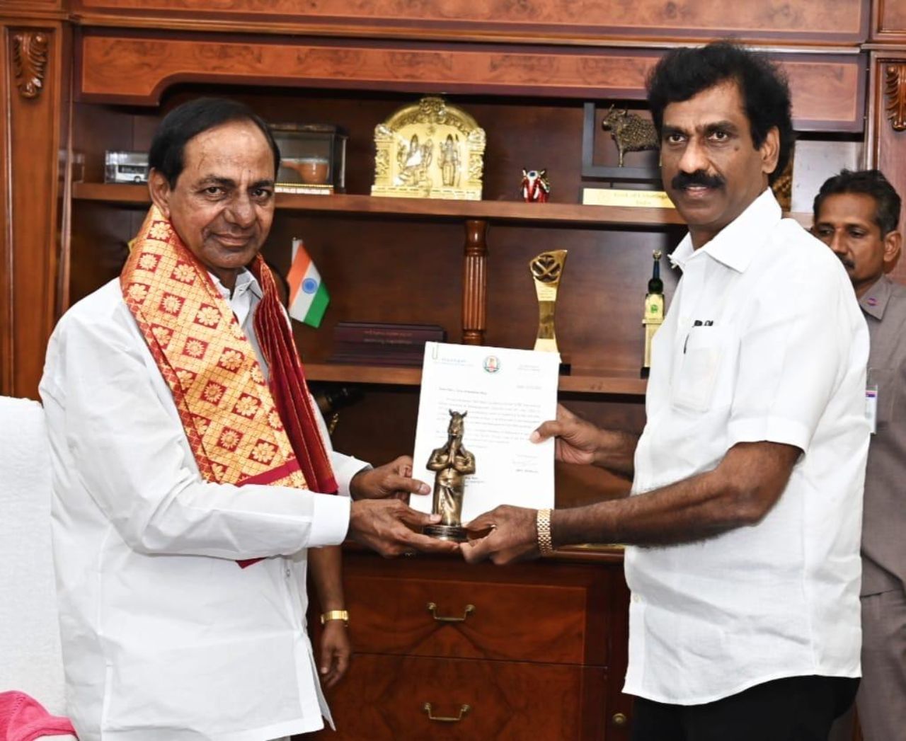 Stalin invited KCR: Stalin invited to come to 44th fide competitions