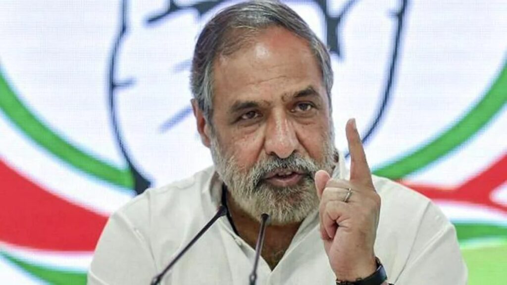 Congress Leader Anand Sharma