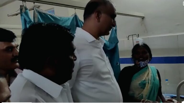 Minister HarishRao: వైద్య సేవలకు 100శాతం మార్కులు..మంత్రి హరీష్ కు అవ్వ ప్రశంసలు