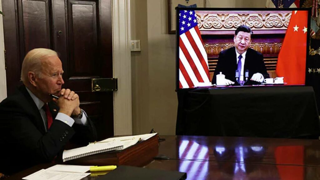 Joe Biden Xi Jinping