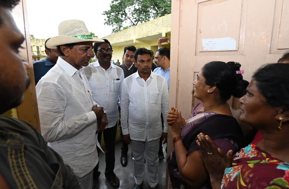 Kcr Badrachalam Visit 2