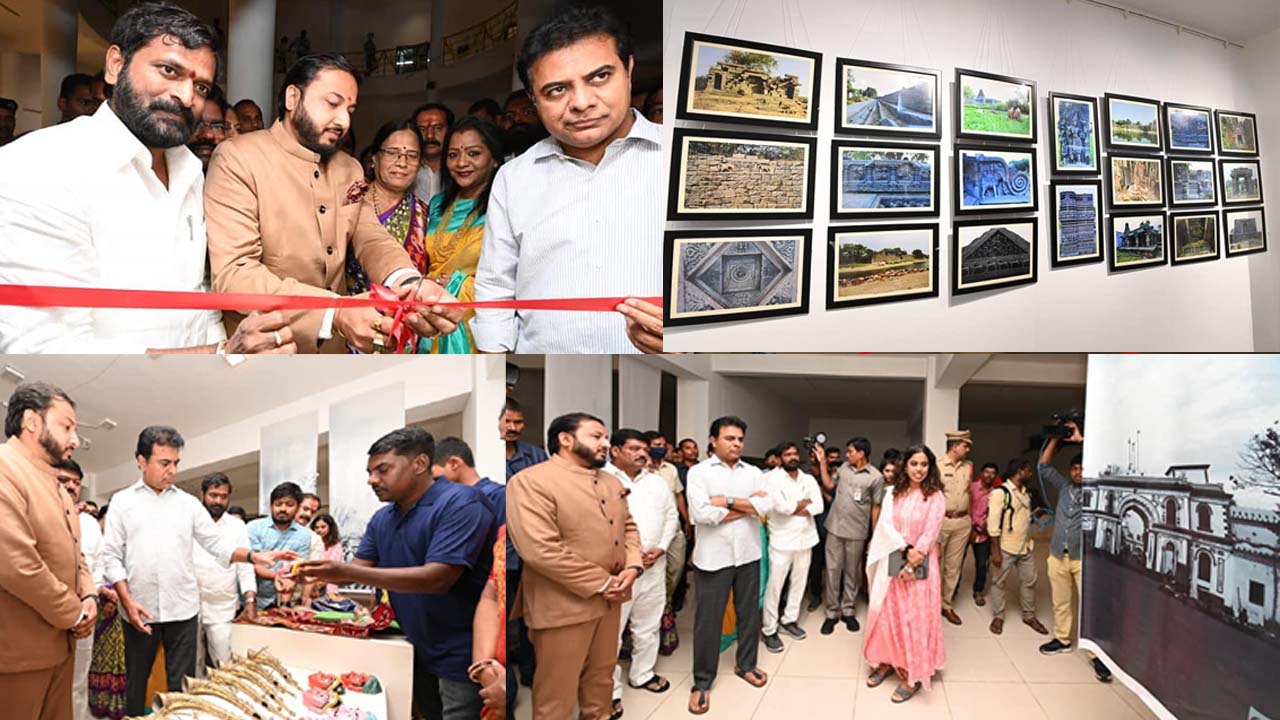 Kakatiya Photo Exhibition: అరవింద్‌ ఆర్య 777 ఫొటోలు.. స‌న్మానించిన కేటీఆర్‌