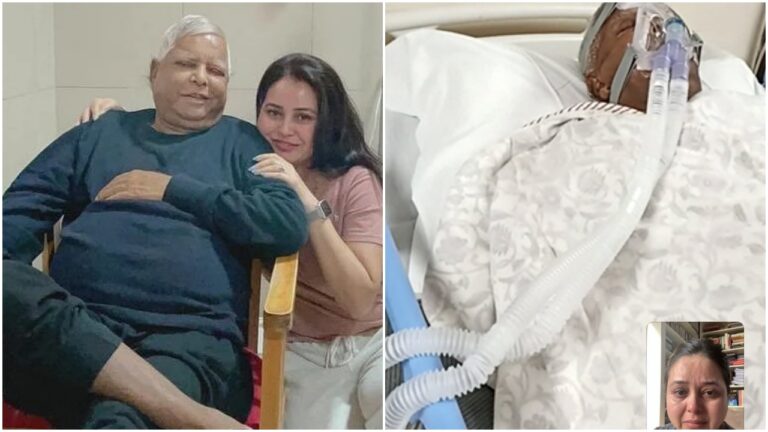 Laluprasad Yadav: ఐసీయూలో లాలూ.. ‘నాన్మ మీరే నా హీరో’ అంటూ  రోహిణి భావోద్వేగ పోస్ట్..