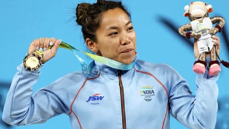 Commonwealth Games: కామన్వెల్త్ లో మీరాబాయి రికార్డ్.. స్వర్ణం కైవసం