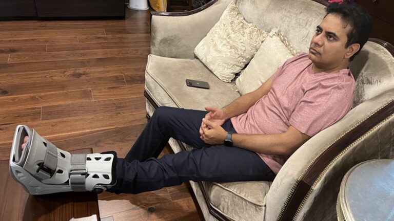 Minister KTR: నా కాలికి గాయమైంది.. మంచి ఓటీటీ షోలు ఉంటే చెప్పండి