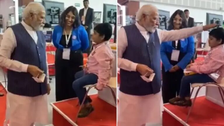 PM Modi: దివ్యాంగ బాలుడి మాటలు విని ముచ్చటపడిన ప్రధాని మోదీ