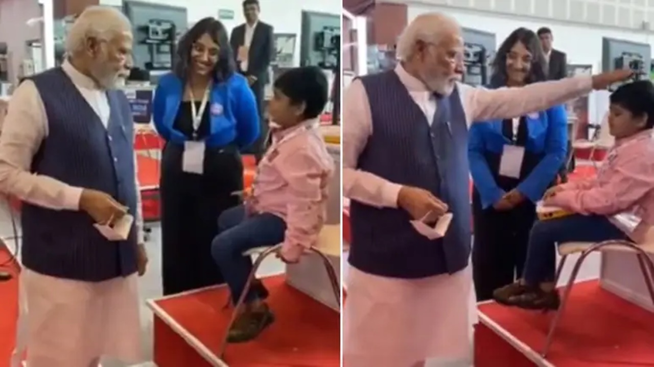 PM Modi: దివ్యాంగ బాలుడి మాటలు విని ముచ్చటపడిన ప్రధాని మోదీ