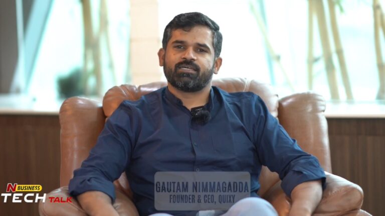 NTV Tech Talk: క్విక్సీ ఫౌండర్, సీఈవో గౌతమ్ నిమ్మగడ్డతో స్పెషల్ ఇంటర్వ్యూ