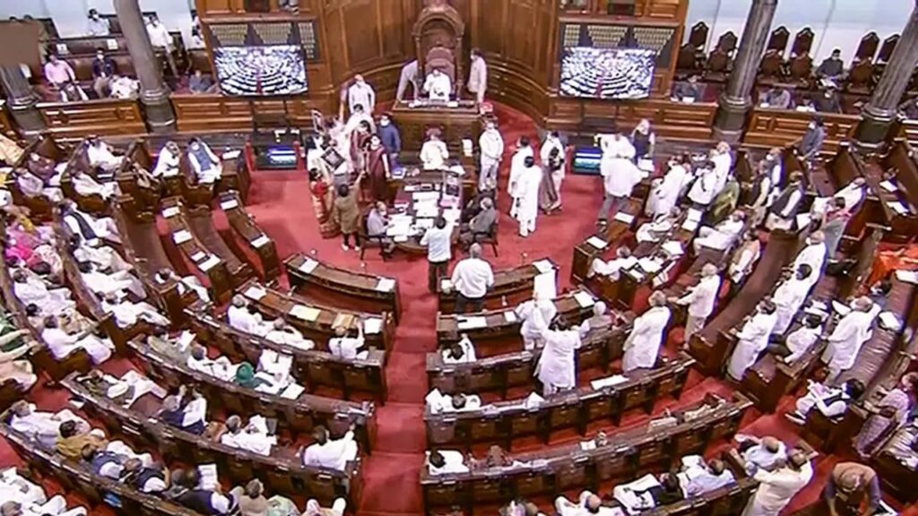 Rajyasabha Mps Suspension