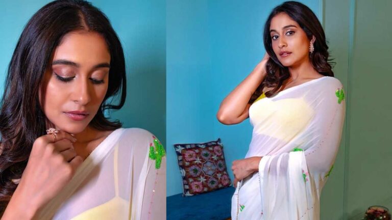 Regina Cassandra: చీరలో ‘మందాకినీ’ సెగలు రేపుతోందిగా..