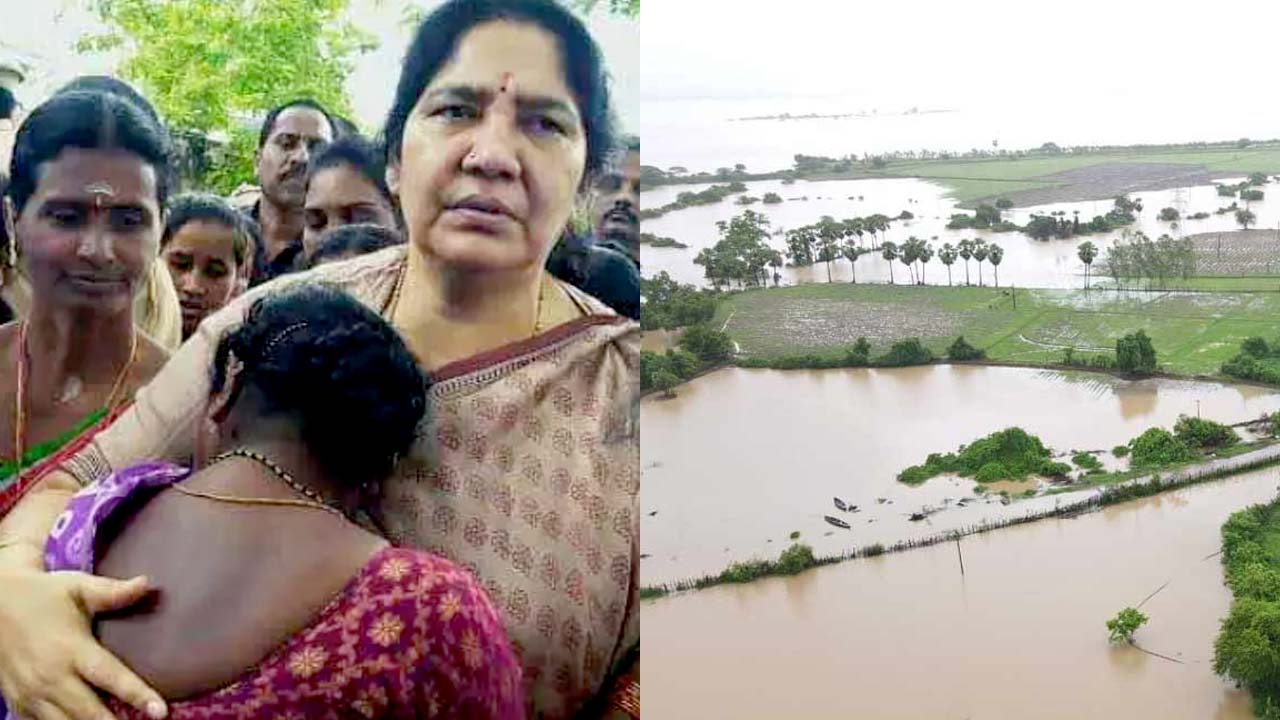 Satyavathi Rathod: మంత్రిని చూసి కన్నీరు పెట్టుకున్న బాధితులు