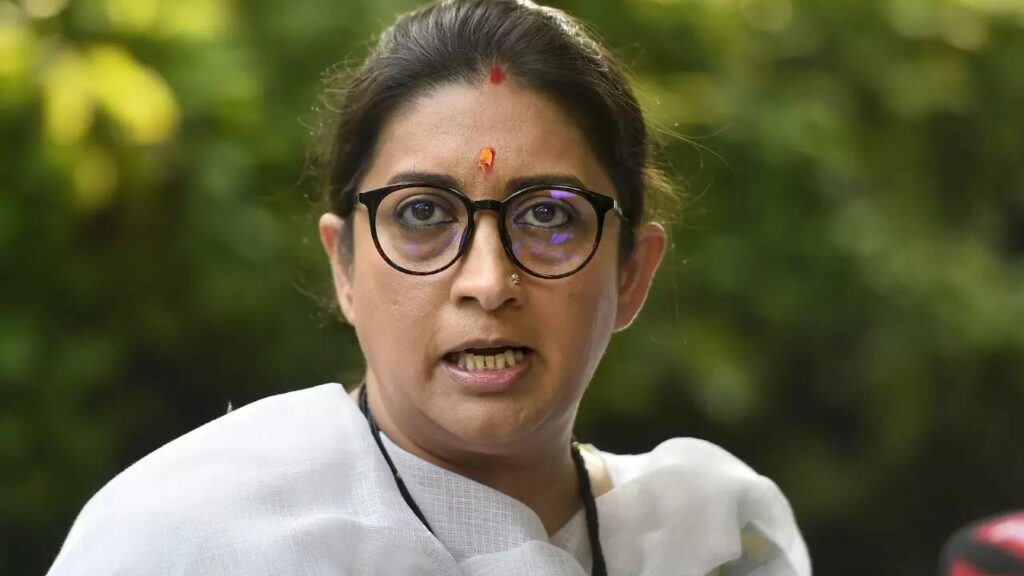 Smriti Irani Illegal Bar Row