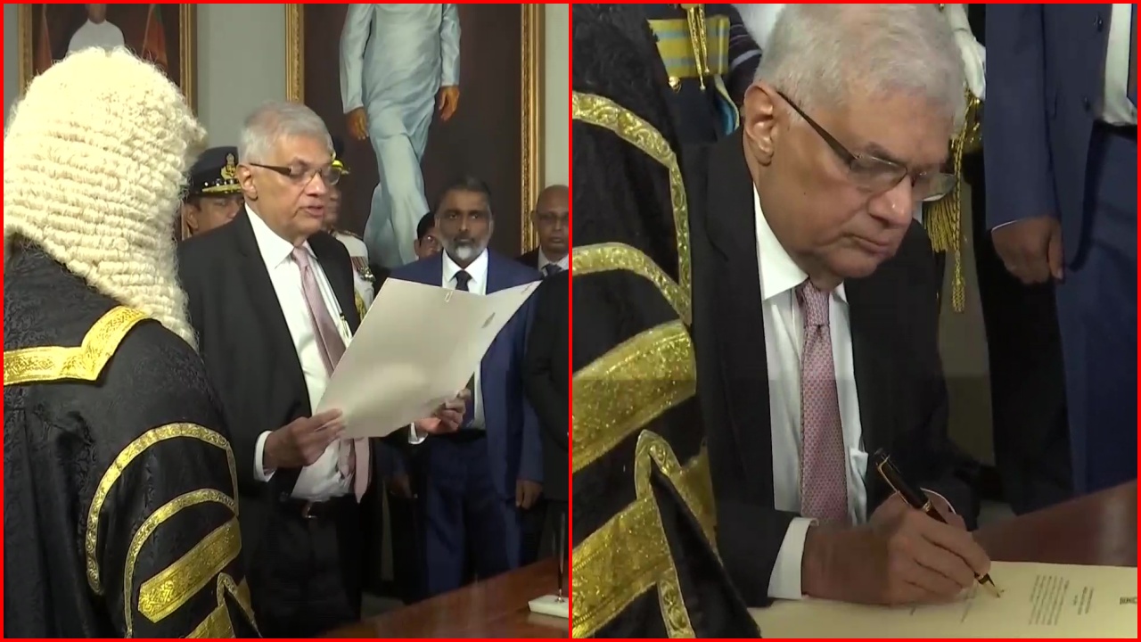 Sri Lanka President: Ranil Wickramasinghe sworn in as President of Sri Lanka