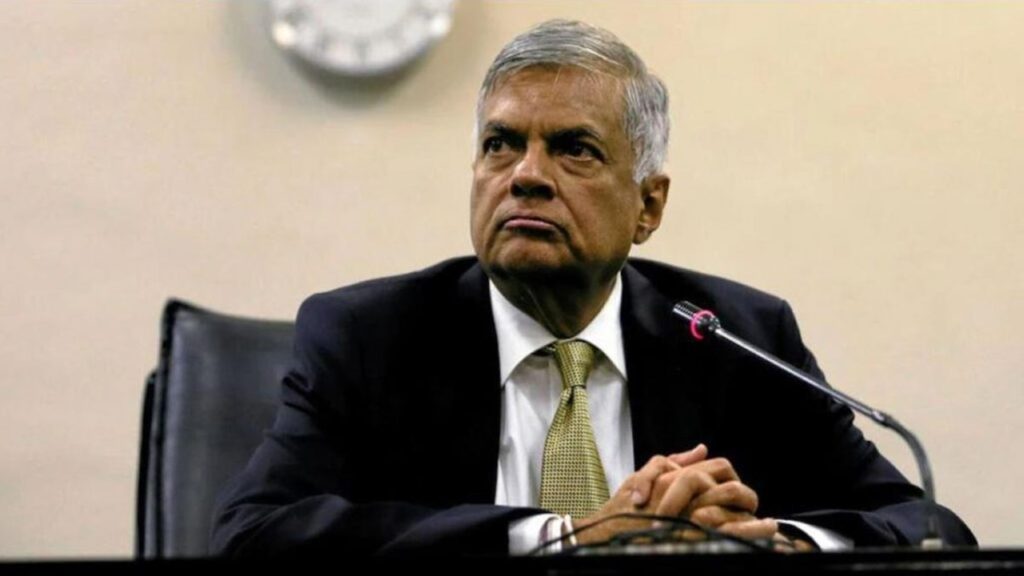 Srilanka Prime Minister Ranil Wickremesinghe