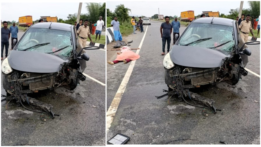 Tirupati Accident: ఘోర రోడ్డు ప్రమాదం.. ఇద్దరు దుర్మరణం