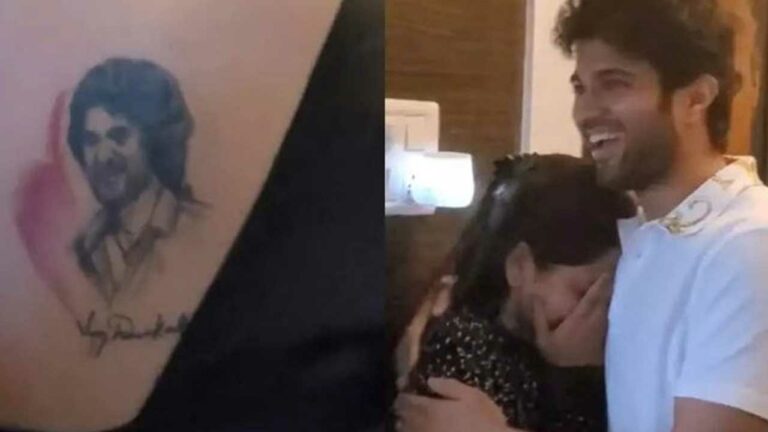 Vijay Devarakonda: అక్కడ విజయ్ ఫేస్ టాటూ వేయించుకున్న అమ్మాయి.. విజయ్ ఏమన్నాడంటే..?