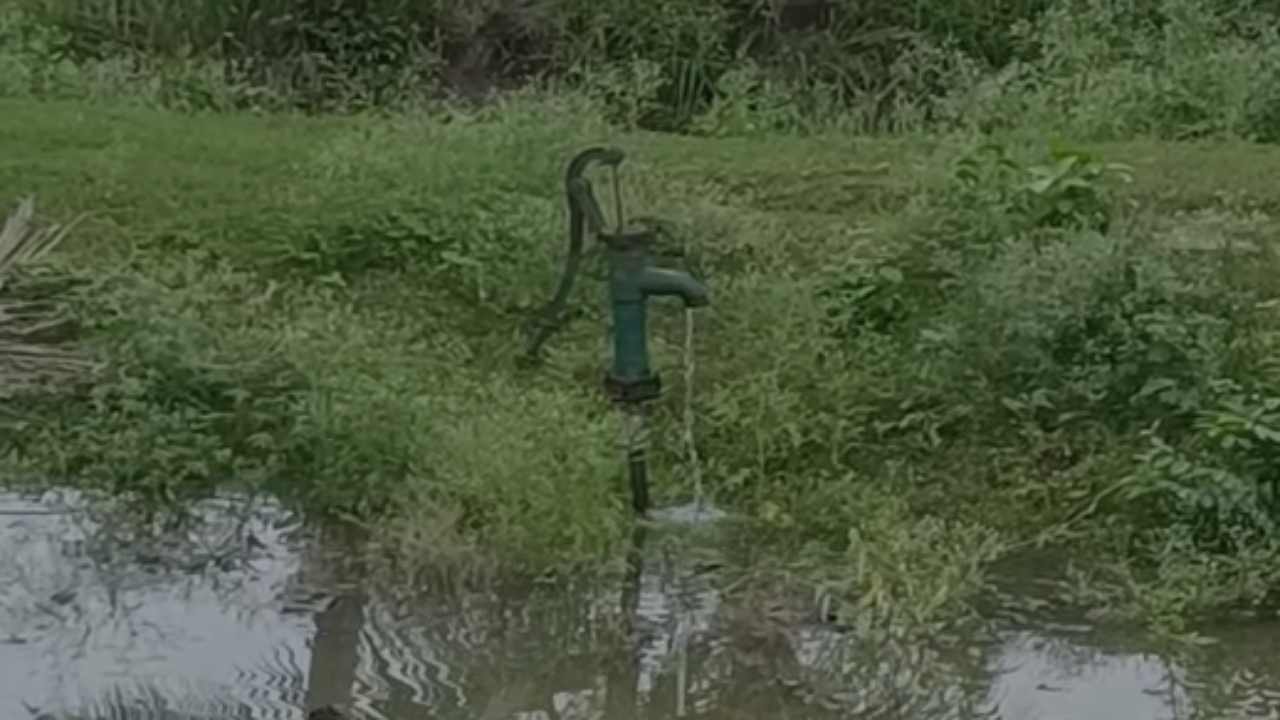 Water Flow: హ్యాండ్ పంపుల నుంచి జలధార