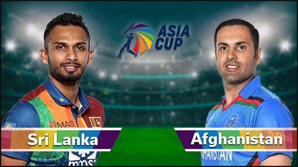 Afghanistan Vs Sri Lanka