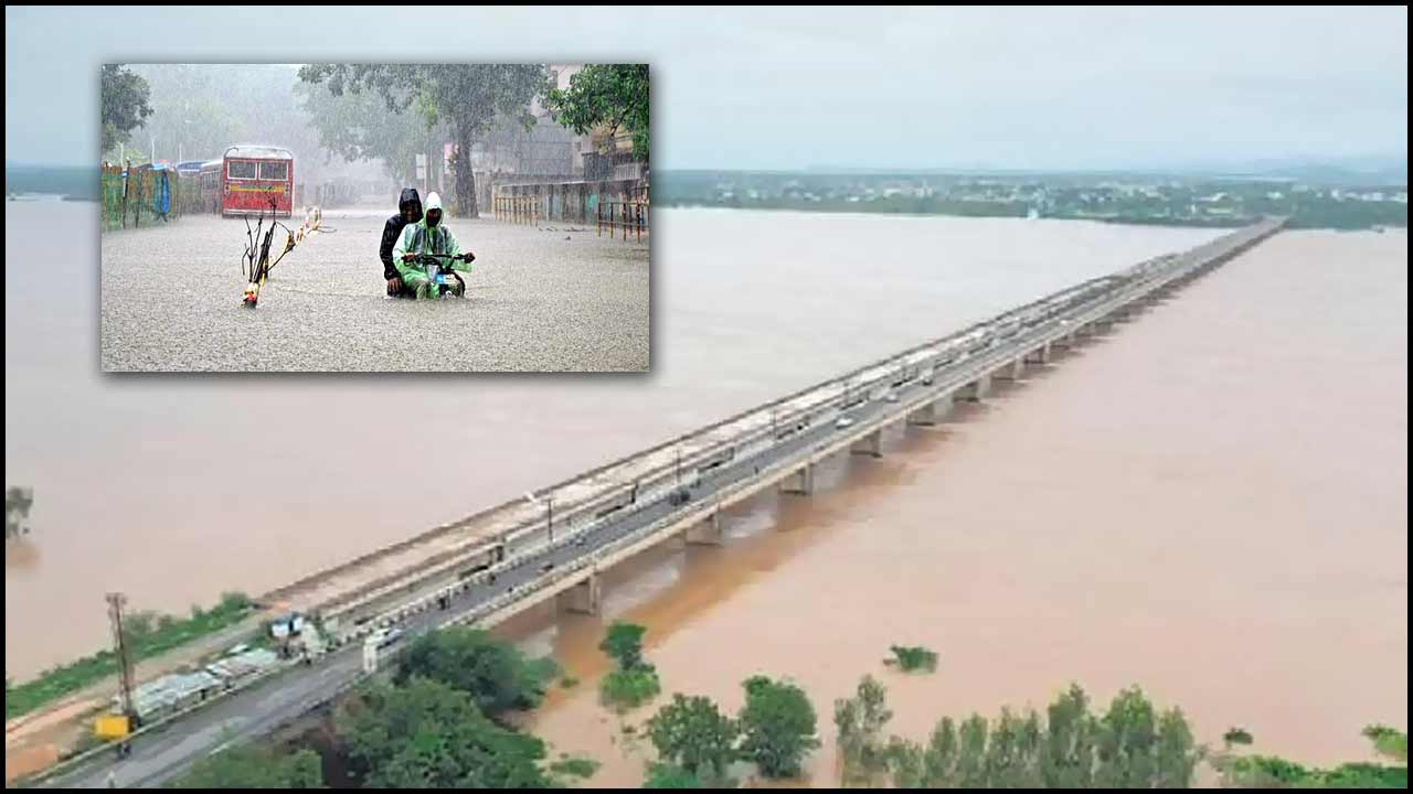 Telangana Rains: గోదావరిలో పెరిగిన వరద.. ప్రమాద హెచ్చరిక జారీ