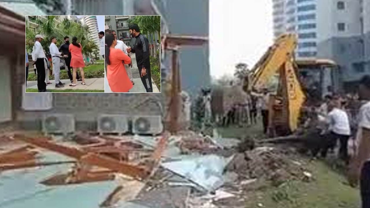 Bulldozer Action: యోగి అంటే అట్లుంటది మరి..! బీజేపీ నేత ఇంటికి బుల్డోజర్..