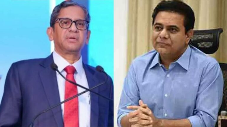 CJI NV Ramana: జర్నలిస్టులకు గుడ్‌న్యూస్‌.. తీపికబురు చెప్పిన సీజేఐ ఎన్వీ రమణ.. కేటీఆర్‌ హర్షం..