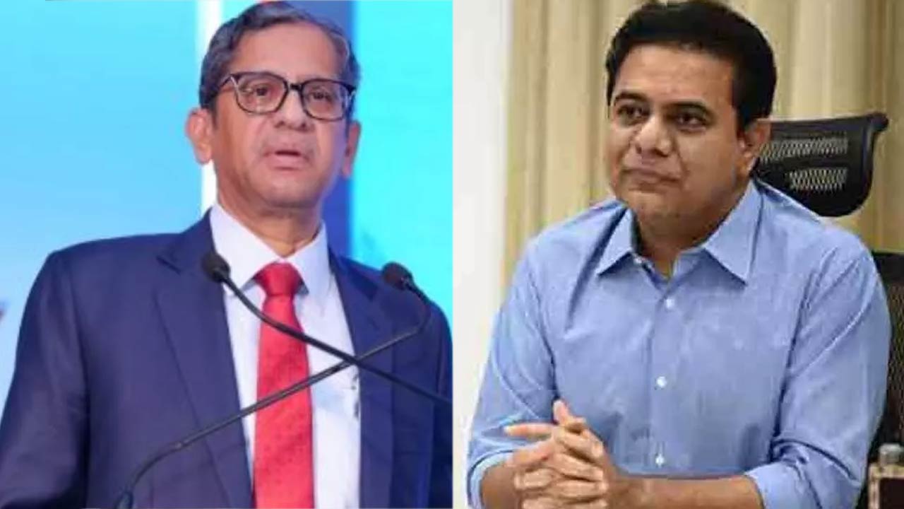 CJI NV Ramana: జర్నలిస్టులకు గుడ్‌న్యూస్‌.. తీపికబురు చెప్పిన సీజేఐ ఎన్వీ రమణ.. కేటీఆర్‌ హర్షం..