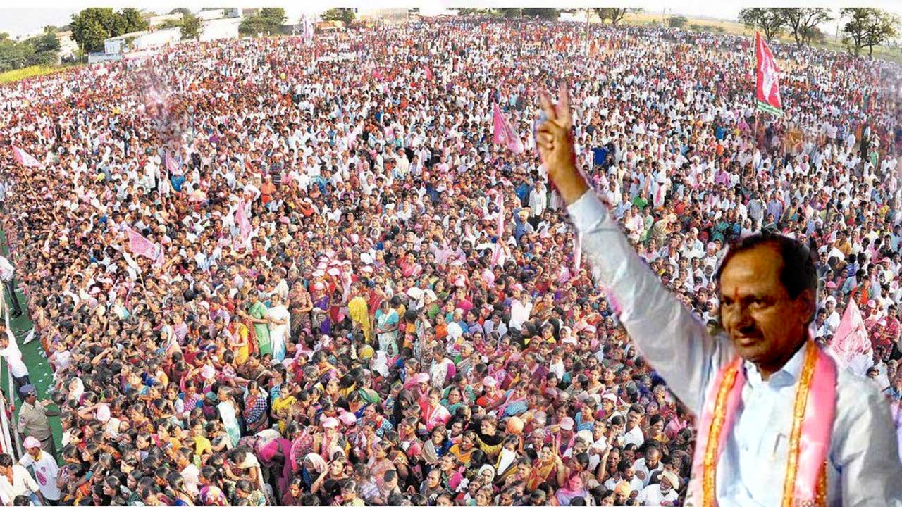 CM Visit to Ranga Reddy: నేడు రంగారెడ్డి జిల్లాలో సీఎం పర్యటన.. గులాబీమయమైన కొంగరకలాన్‌