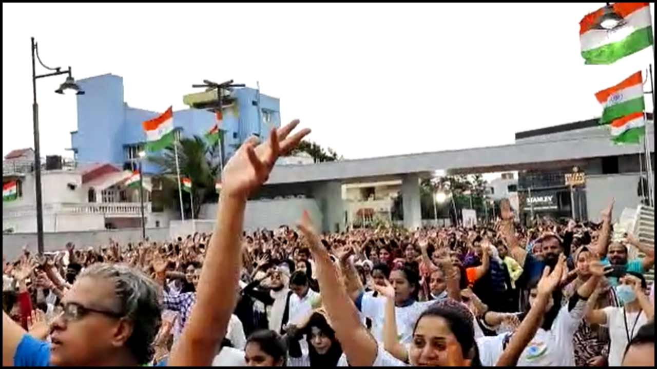 Hyderabad 5K Run: స్వాతంత్ర వజ్రోత్సవాల సందర్భంగా 5కే రన్