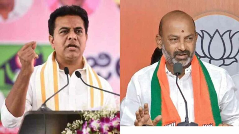 KTR On Bandi Sanjay: అమిత్ షాకు ఉరికి ఉరికి చెప్పులు తొడగడం తెలంగాణ ఆత్మగౌరవమా ?