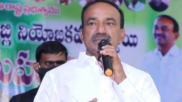 Etela Rajneder : గురుకులాల్లో టీచర్స్‌తో కేసీఆర్ వెట్టిచాకిరి చేయిస్తున్నారు