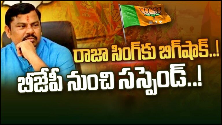 BJP MLA Raja Singh: రాజాసింగ్‌ను సస్పెండ్ చేసిన బీజేపీ.. ఆ వ్యాఖ్యలే కారణం