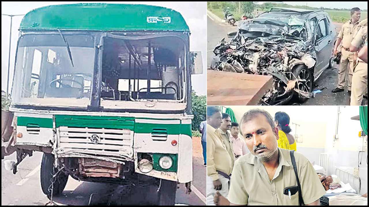 Nellore Bus Incident: డ్రైవర్ లేకుండానే బస్సు పరుగులు.. అసలేం జరిగిందంటే?