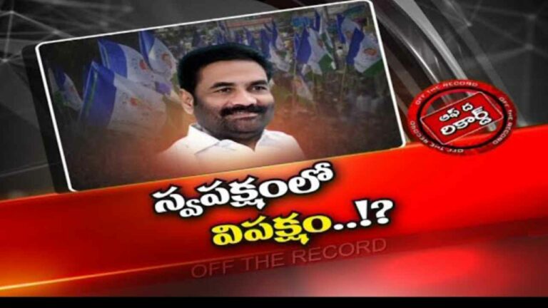 Nellore YCP : నెల్లూరు వైసీపీలో ఆయన రాజకీయ స్టైలే వేరు.. అందుకే స్వపక్షంలో విపక్షంగా శ్రీధర్ రెడ్డి