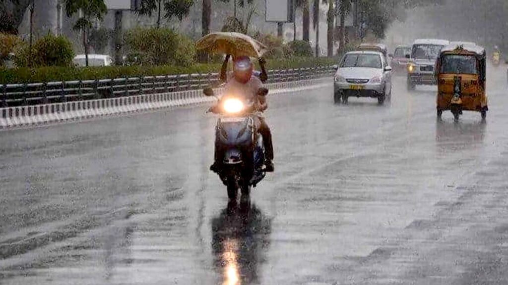 Rain In Several Places In Hyderabad