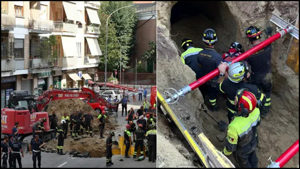 Robber Rescued From Tunnel