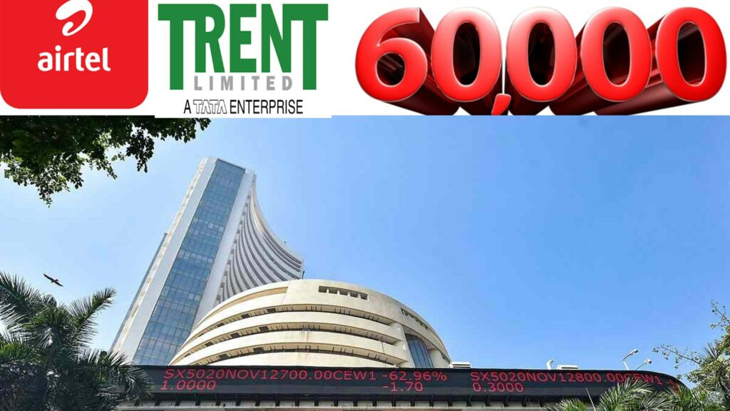 Sensex Crosses 60,000 Mark