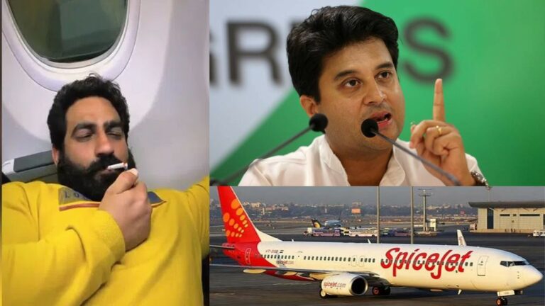 Smoking in Airplane: విమానంలో సిగరెట్ తాగిన బాడీ బిల్డర్‌. దర్యాప్తుకు ఆదేశించిన కేంద్ర మంత్రి