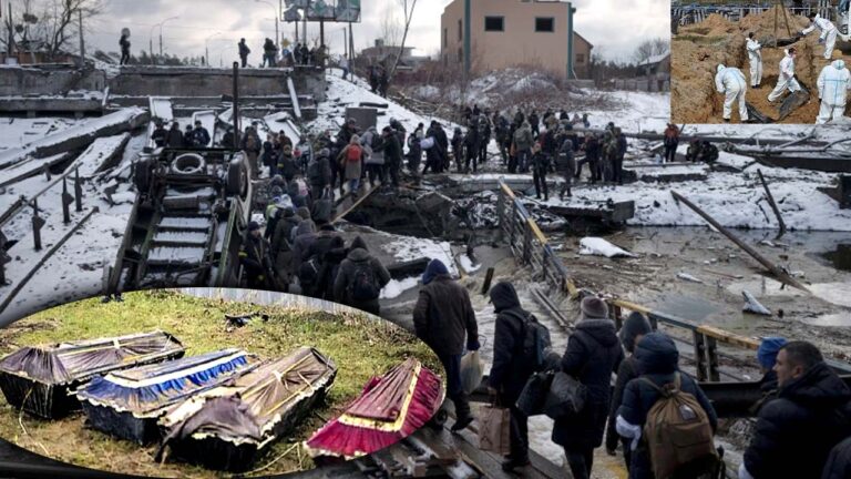 Ukraine Crisis Ukraine Crisis: దారుణం.. సమాధులు తవ్వుతున్న ప్రజలు