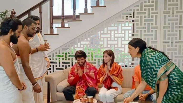 Liger: విజయ్ దేవరకొండ ఇంటిలో పూజలు!?