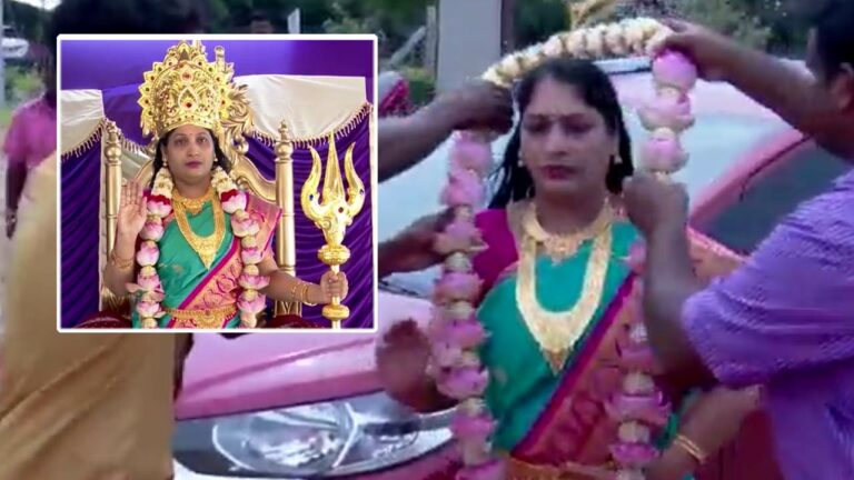 New Women Goddess: మహిళ అమ్మవారి అవతారం.. చేయి తాకితే చాలు.. రోగాలు, సమస్యలు మాయం..!
