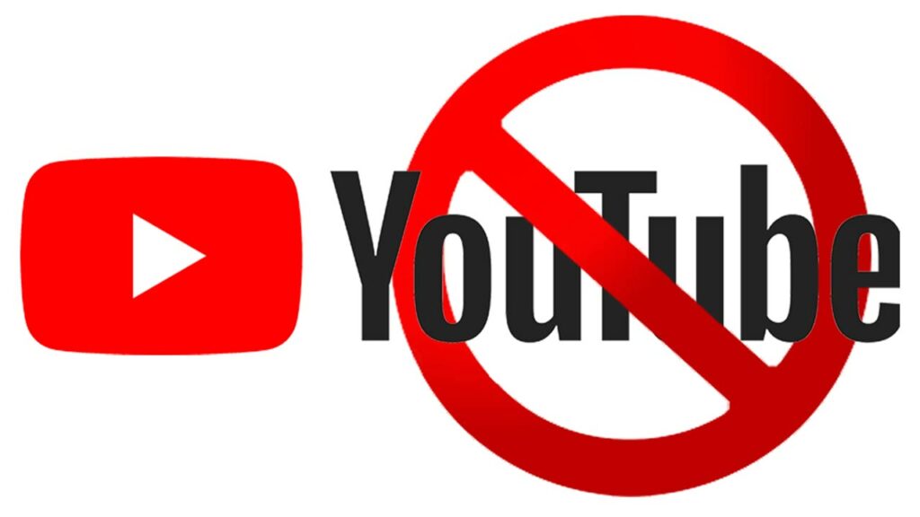 Youtube Channels Blocked