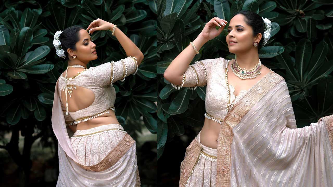 Anasuya: ఆ నడుము మడతల్లో కుర్రాళ్లను నలిపేస్తుందే..