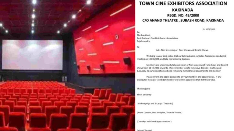 No Benefit shows: కాకినాడలో కుదరదంటున్న ఎగ్జిబిటర్స్!