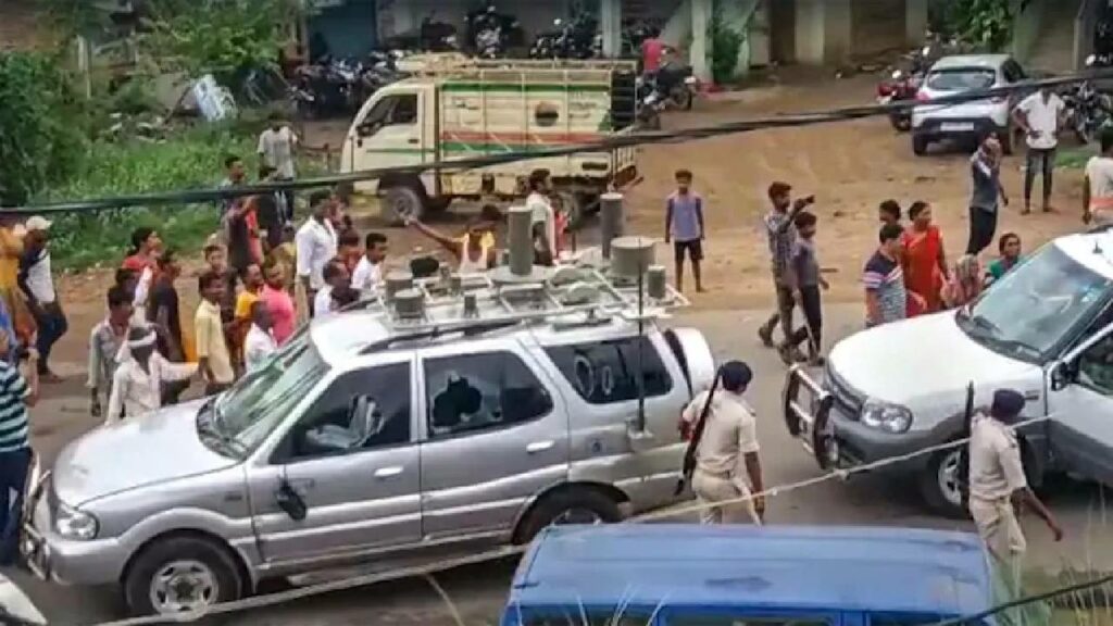 Bihar Cm Convoy Attacked