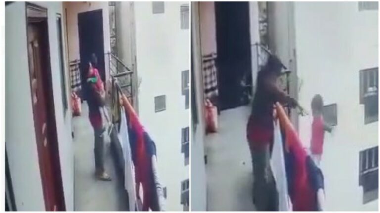 Mother Cruelty: కసాయి తల్లి.. నాలుగో అంతస్థు నుంచి కూతుర్ని పడేసింది