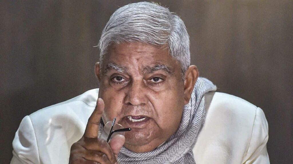 Jagdeep Dhankar As Vice President