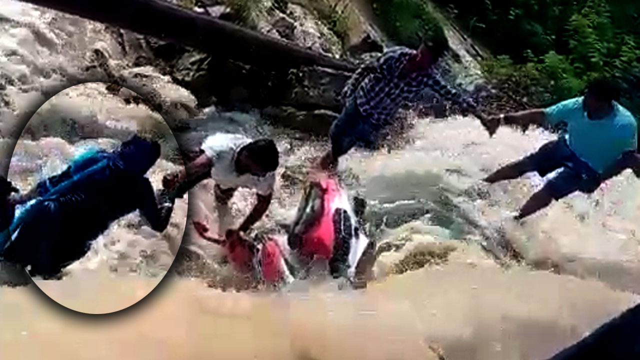 Kolanapaka-Bachannapet: వాగు ఉధృతికి స్కూటీతో కొట్టుపోయిన టీచర్‌..! ఏం జరిగిందంటే..?